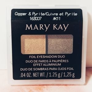 Mary Kay Foil Eyeshadow Duo - Copper & Pyrite *NEW